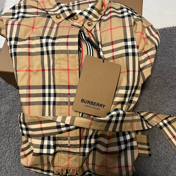 Burberry Check Tie Dress - Picture 3 of 6